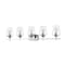 Z-Lite Joliet 5 Light Vanity, Chrome & Clear 473-5V-CH - alternate 3